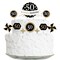 Big Dot of Happiness Adult 50th Birthday - Gold - Birthday Party Cake Decorating Kit - Happy Birthday Cake Topper Set - 11 Pieces